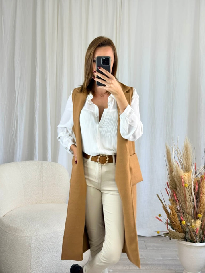 Manteau Nolwenn Camel