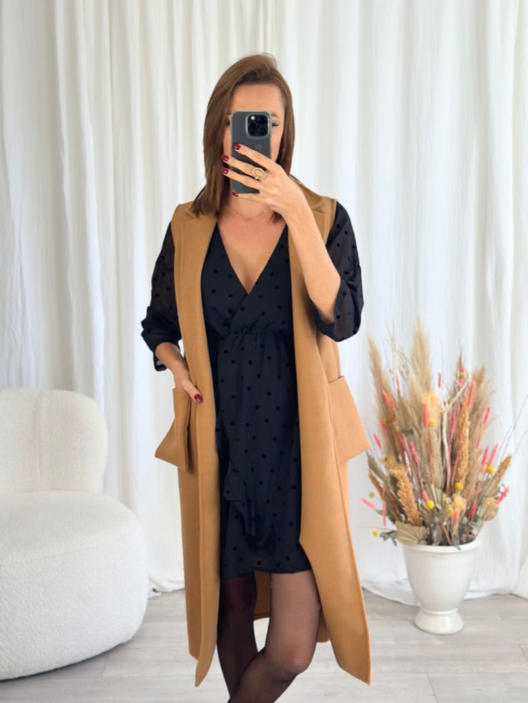 Nolwenn Coat Camel