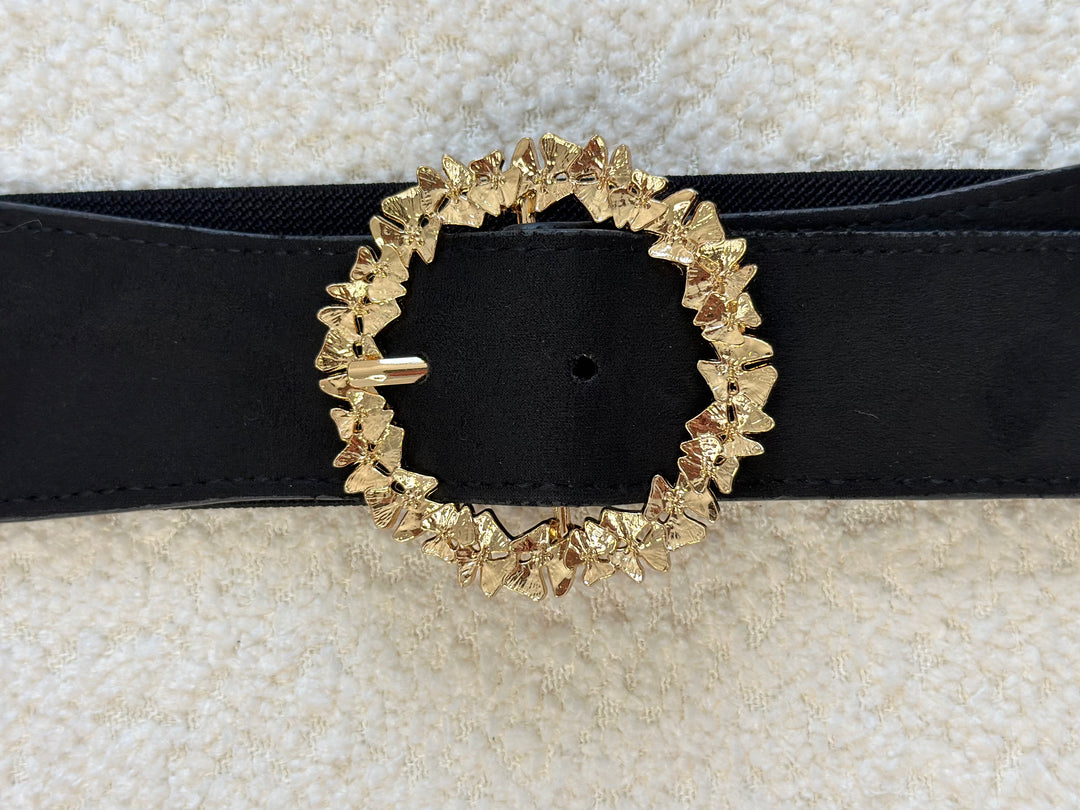 Black Clémence Belt