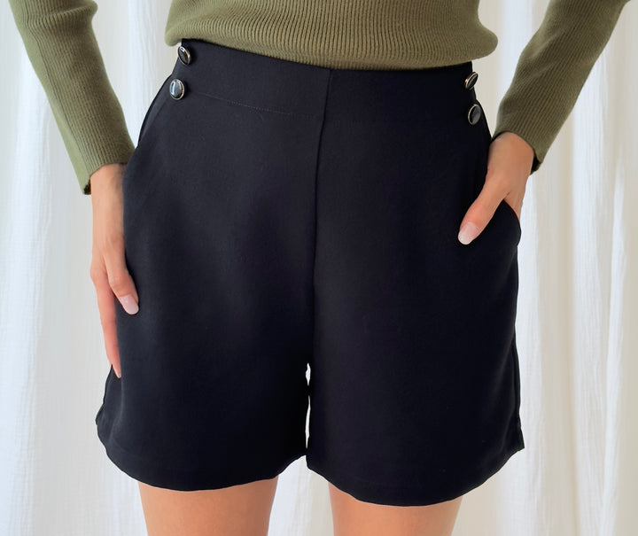 Como-Shorts schwarz