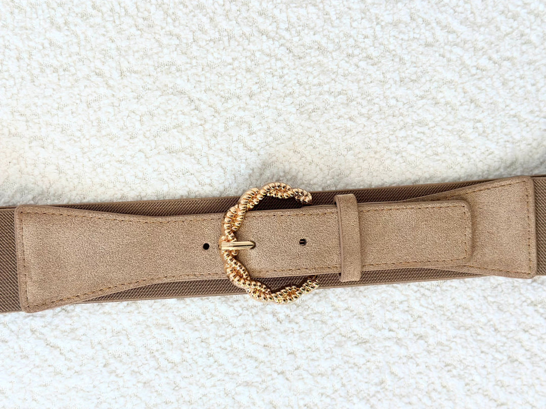 Grace Belt Dark Beige