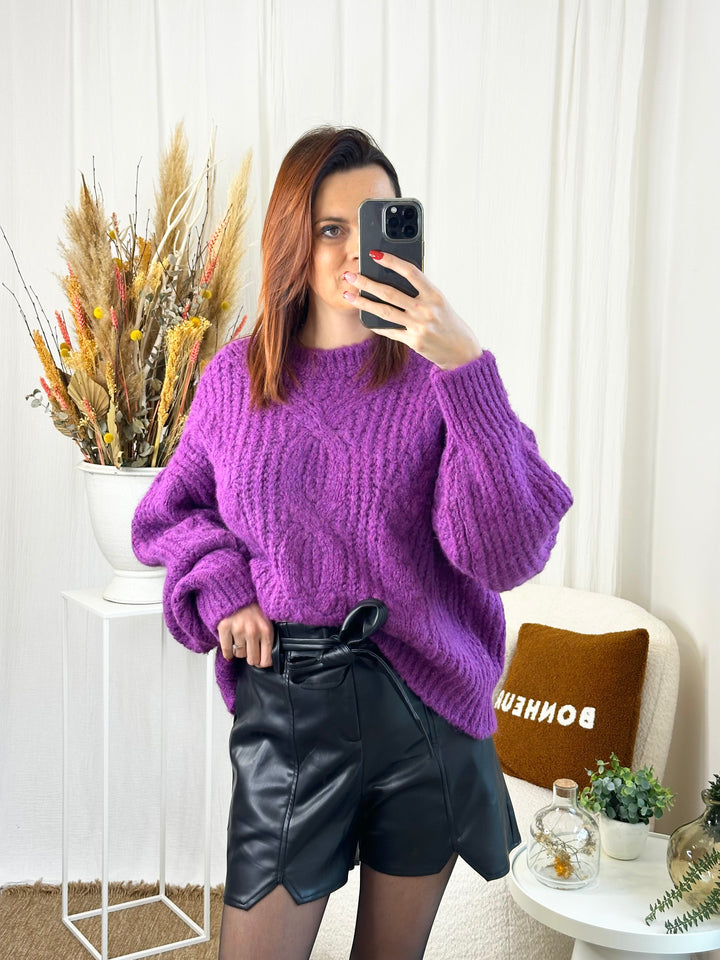 Pull Amel Violet